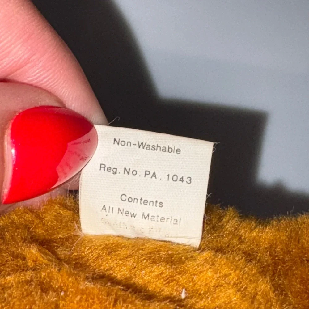 Vintage Bogey Orangutan Plush Toy 80s Collectible Brown Hallmark Shirt Tales